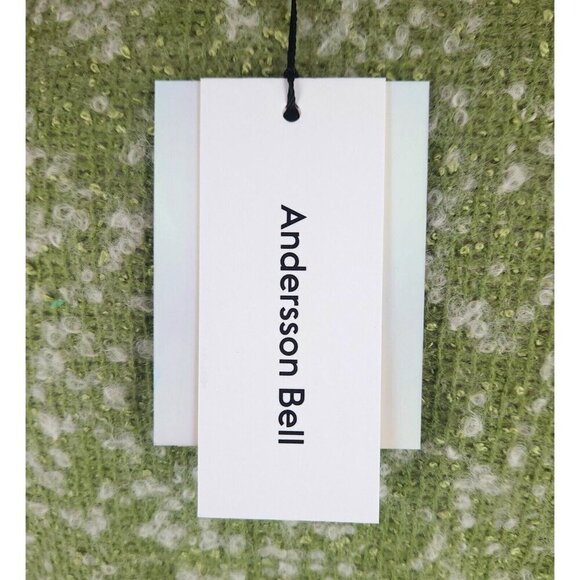 Andersson Bell Milton22 Heavy Wool Cardigan Size L Green NWT - Picture 9 of 16